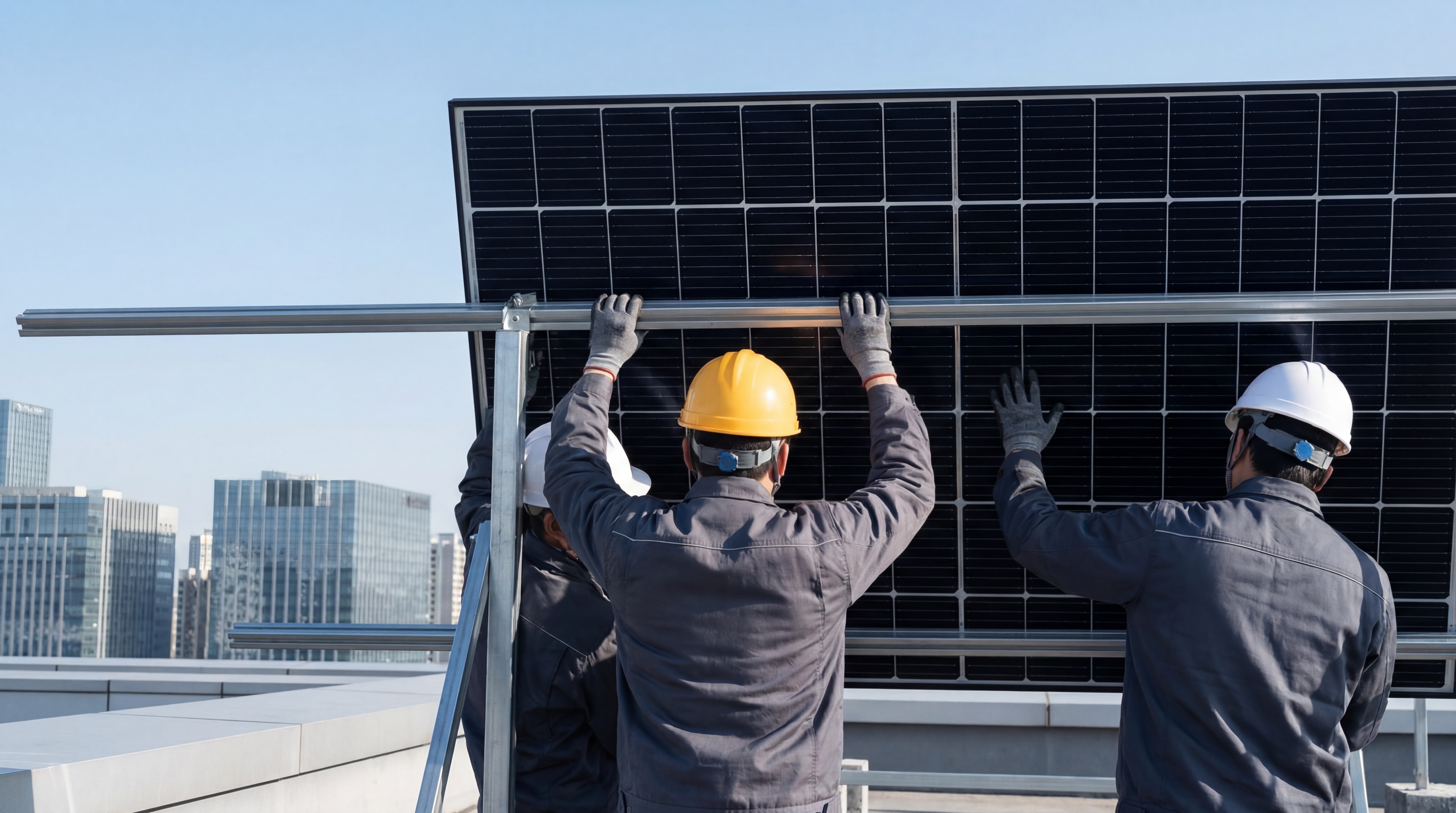 Indoor air quality monitoring in a commercial office